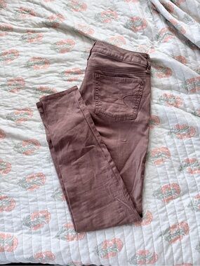 Y2K Women’s Low Rise Brown Skinny Jeans